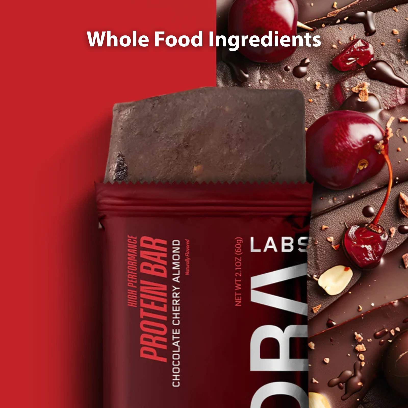 Chocolate Cherry Almond Protein Bar (20g)