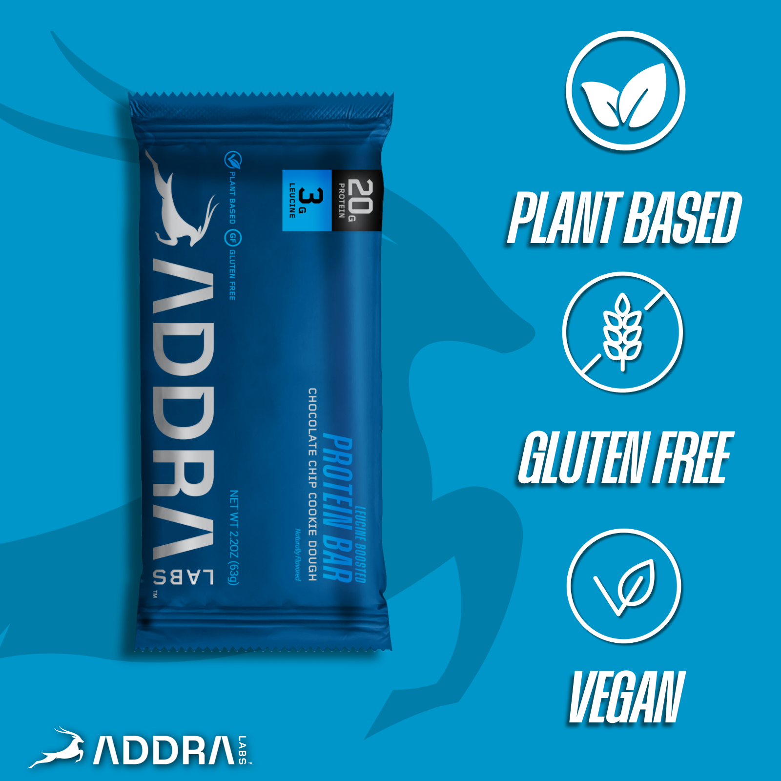 Chocolate Chip Cookie Dough Protein Bar (20g)