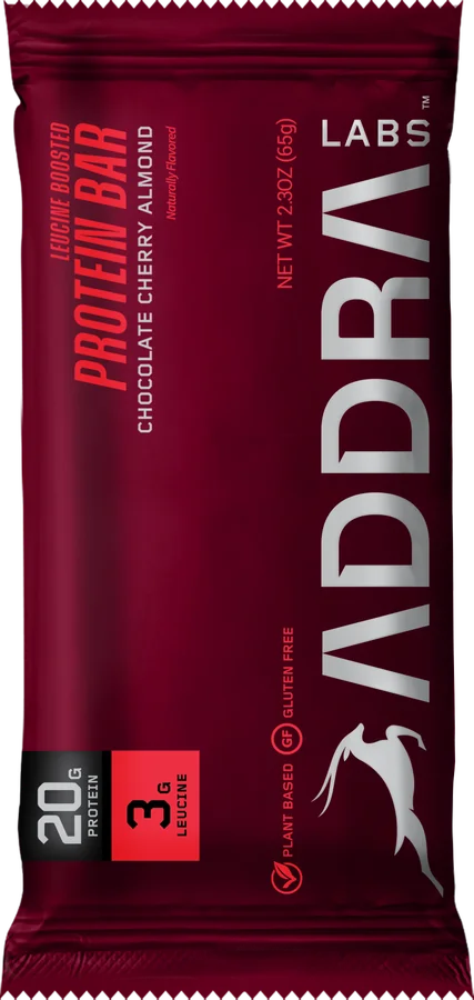 ADDRA Chocolate Cherry Almond protein bar